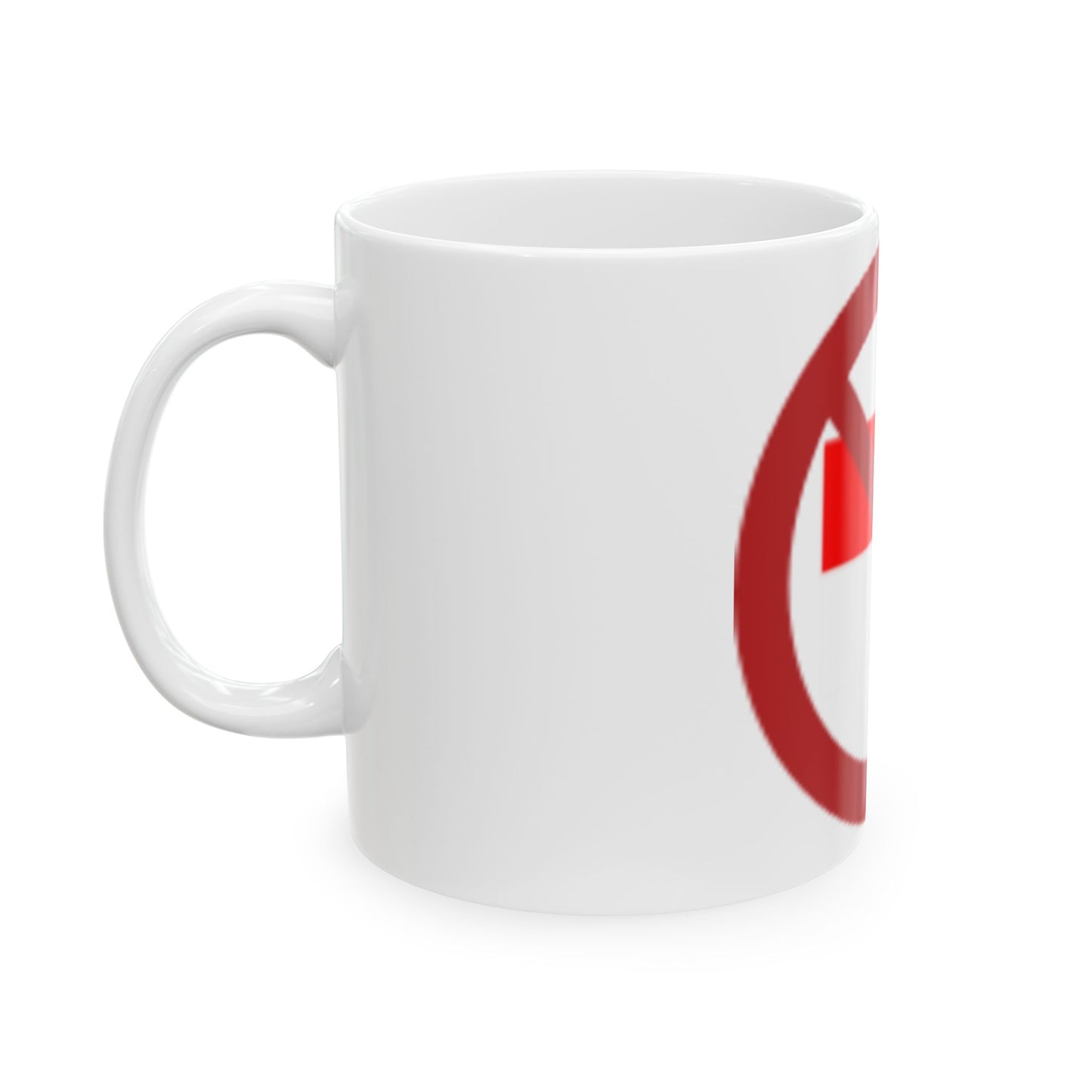 Anti-Indonesian (Indonesia) White Coffee Mug