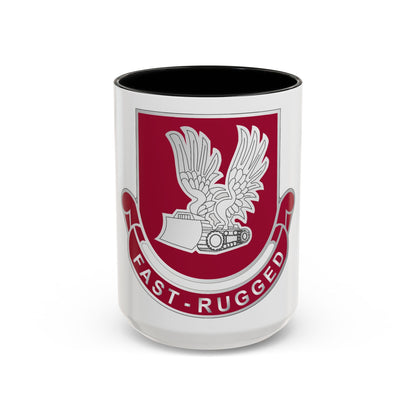 365 Engineer Battalion (U.S. Army) Accent Coffee Mug