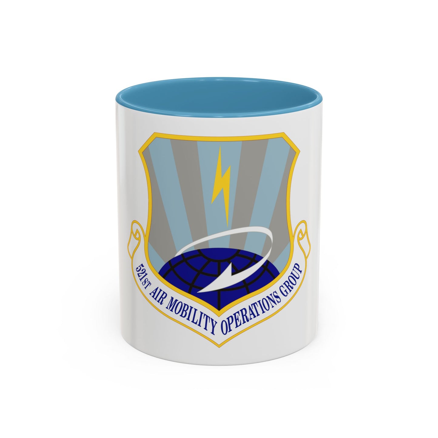 521st Air Mobility Operations Group (U.S. Air Force) Accent Coffee Mug