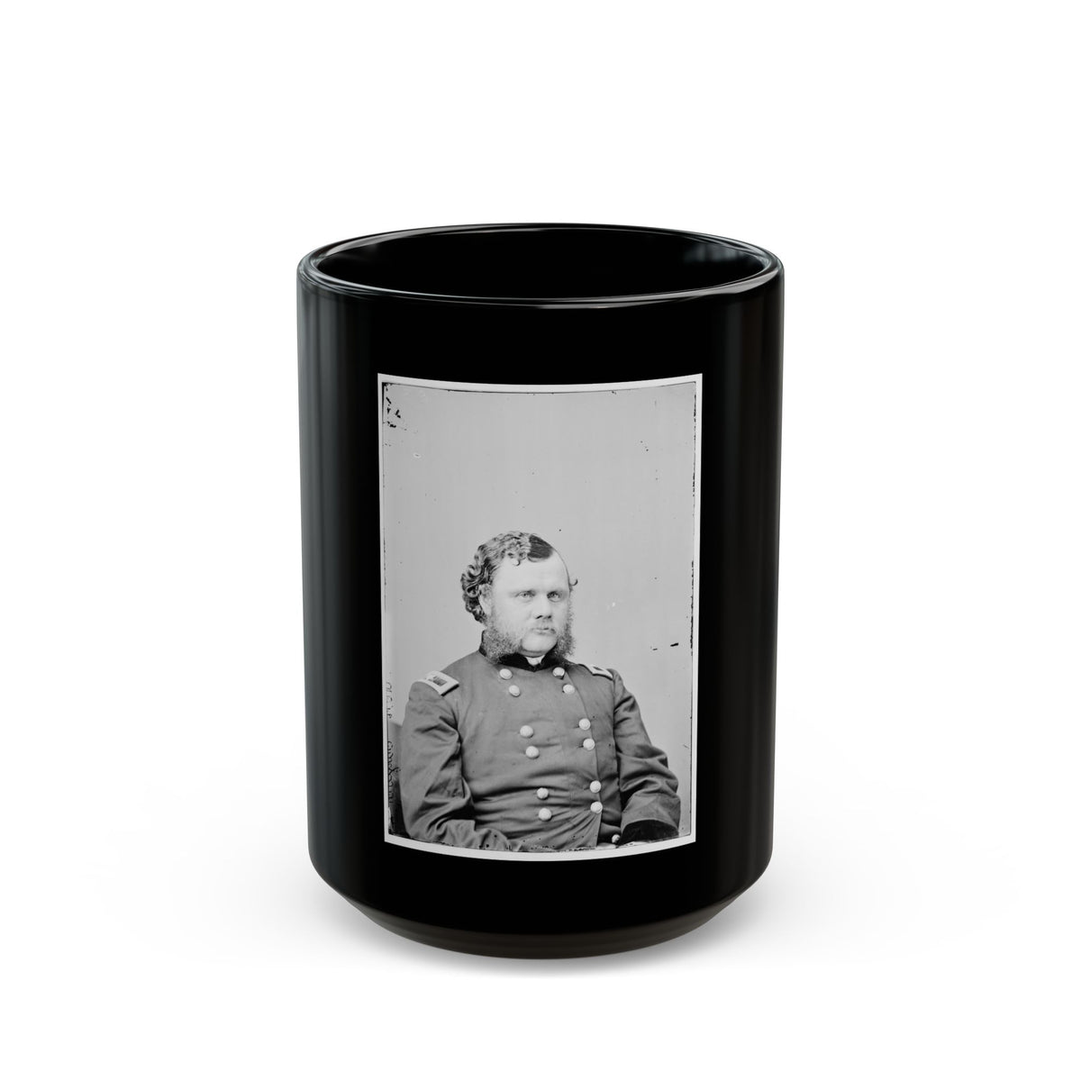 Brig. Gen. Robert O. Tyler (U.S. Civil War) Black Coffee Mug