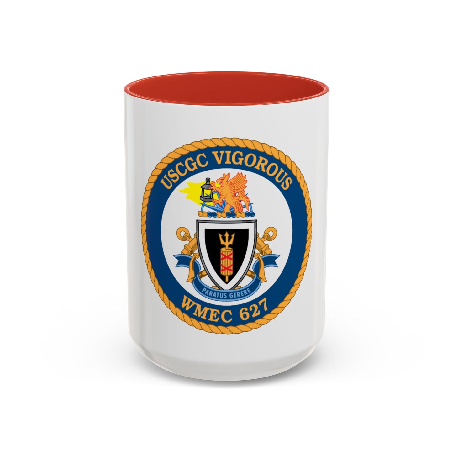 USCGC Vigorous WMEC 627 (U.S. Coast Guard) Accent Coffee Mug