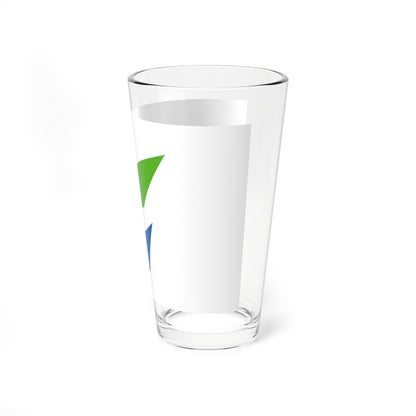 Flag of Tome Miyagi (Japan) Pint Glass 16oz