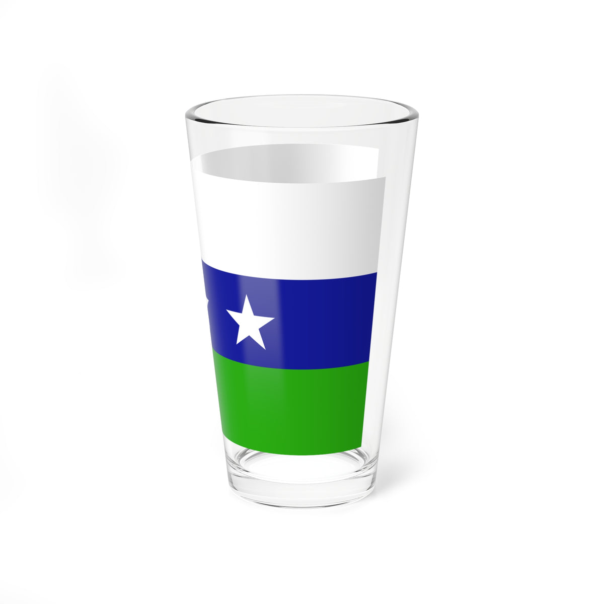 Bandera del Municipio Padre Noguera (Venezuela) Pint Glass 16oz