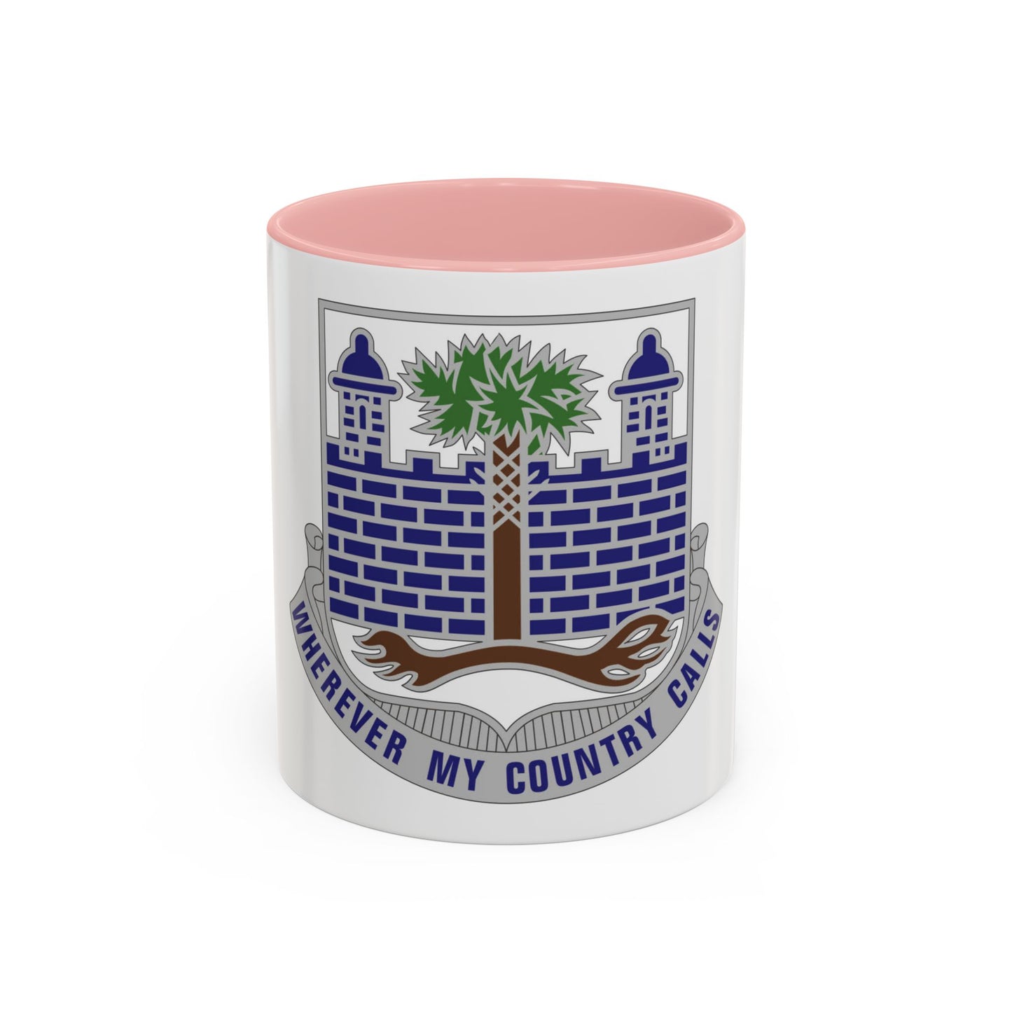 118th Infantry Regiment (U.S. Army) Accent Coffee Mug