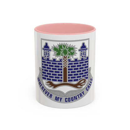 118th Infantry Regiment (U.S. Army) Accent Coffee Mug