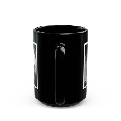 Antietam, Maryland. Group Of Federal Artillery Offices On Battlefield (U.S. Civil War) Black Coffee Mug