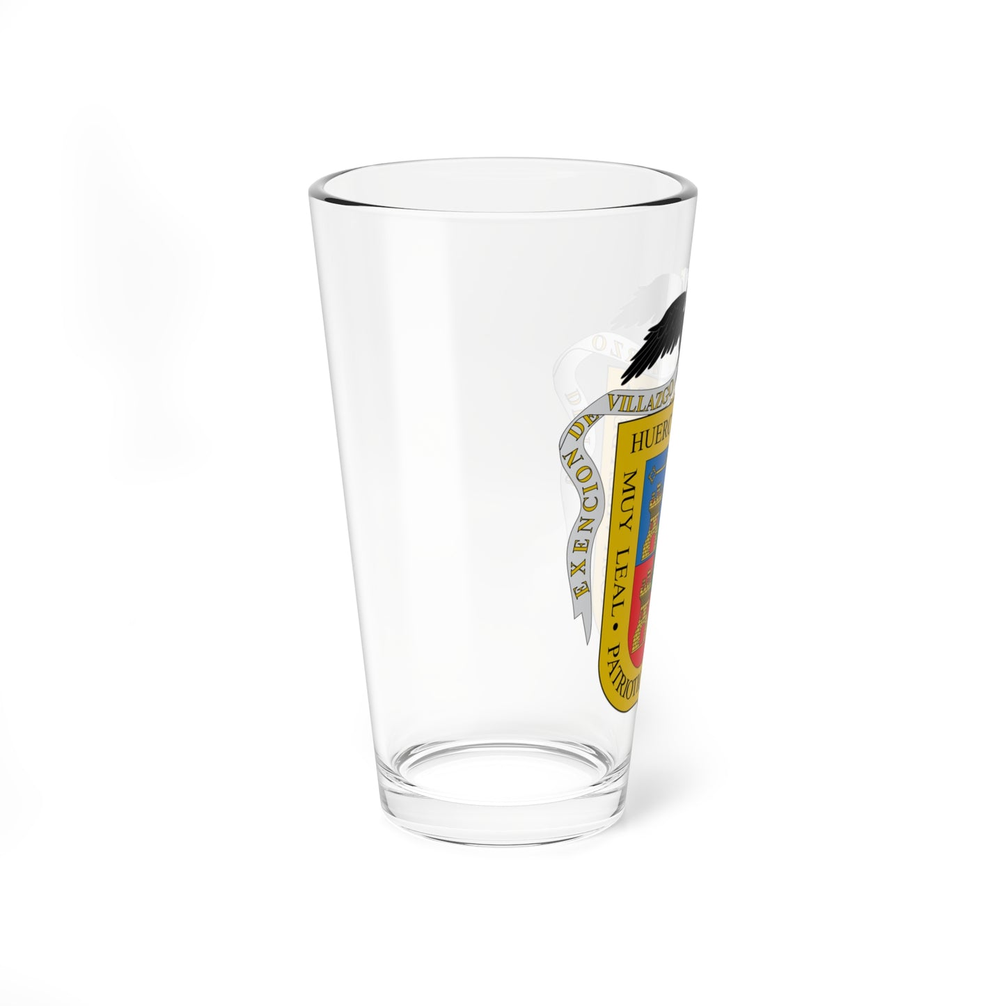 Escudo de Huercal-Overa (Spain) (Coat of Arms) Pint Glass 16oz
