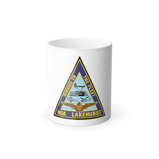 NAS Lakehurst (U.S. Navy) Color Changing Mug 11oz