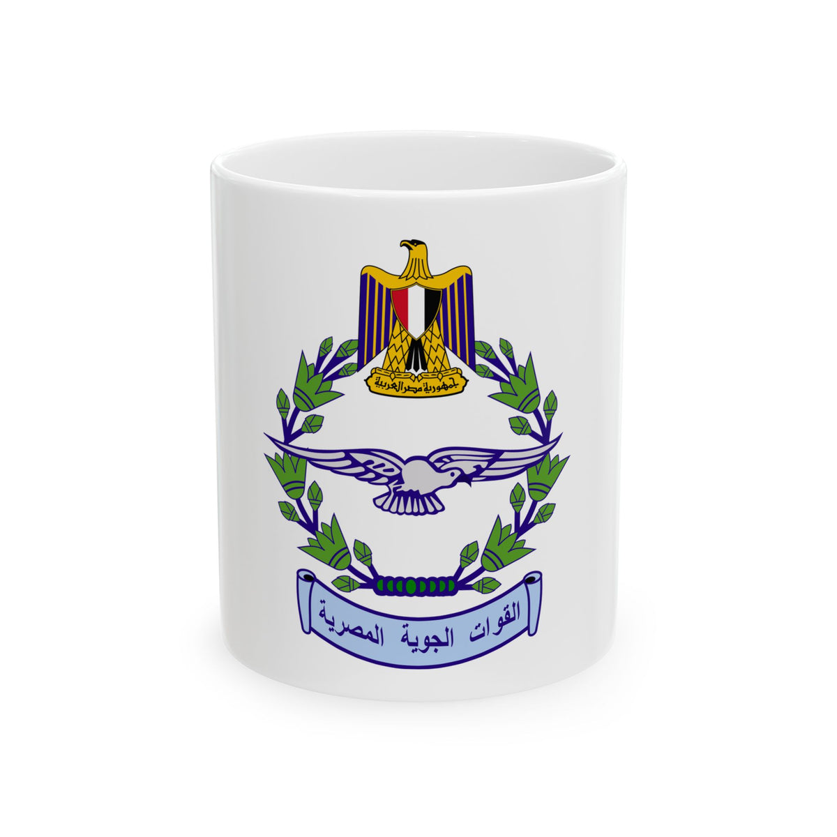 Egyptian Air Force - White Coffee Mug