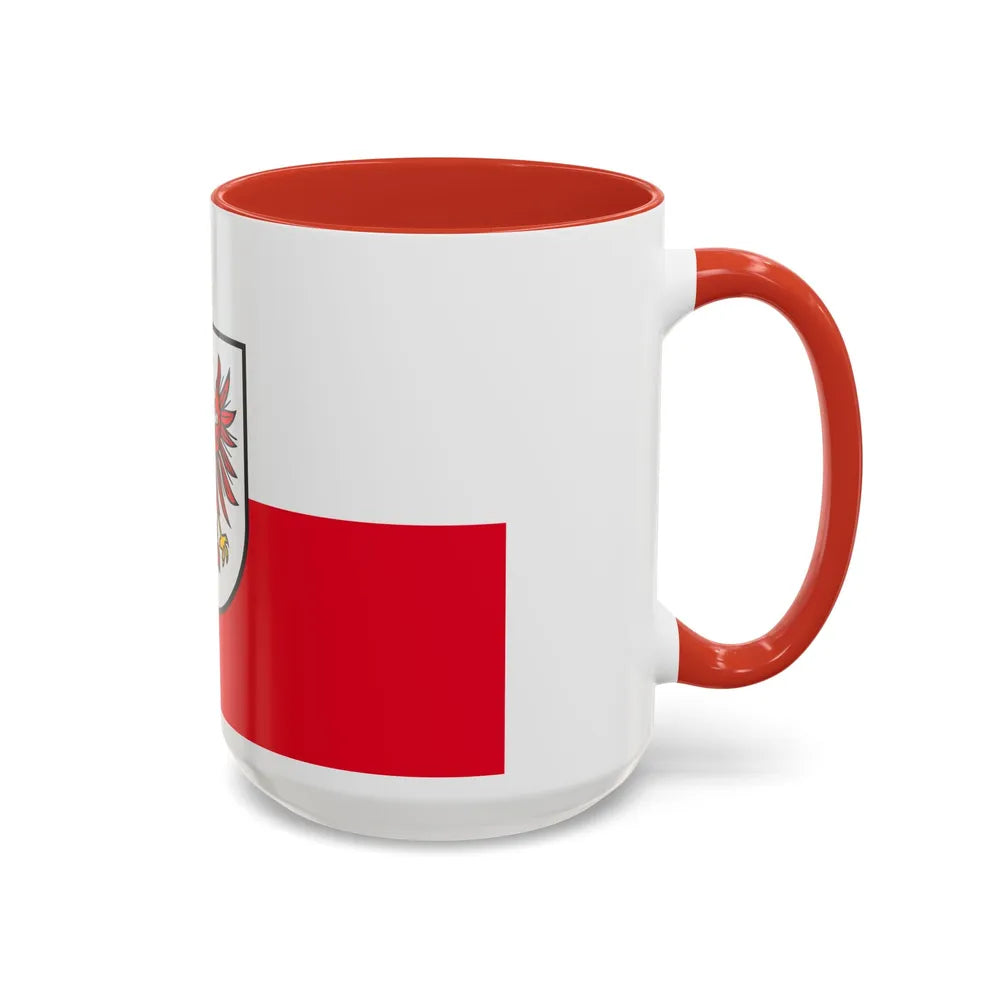 Flag of Eichsfeld Germany - Accent Coffee Mug-Go Mug Yourself