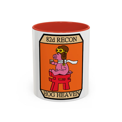 82D RECON Friday Patch (U.S. Air Force) Accent Coffee Mug