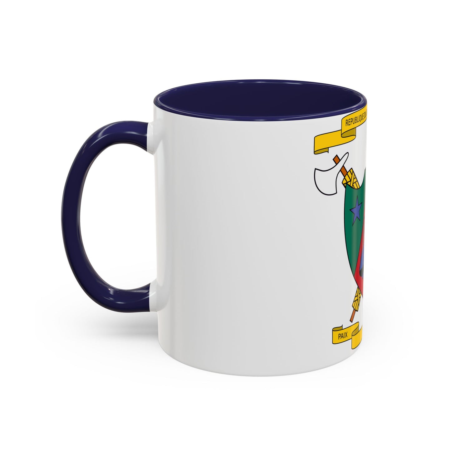 Coat of Arms of Cameroon (1961-1975) - Accent Coffee Mug