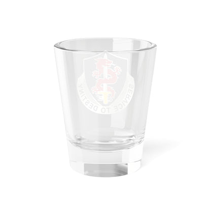 Verre à liqueur du 101e bataillon des services du personnel (armée américaine) 1,5 oz