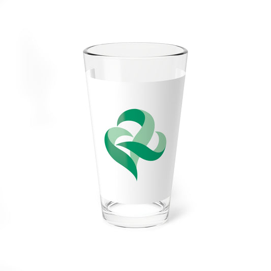 Flag of Kai Yamanashi (Japan) Pint Glass 16oz