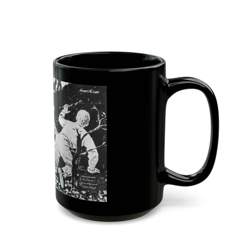 Fugitive Nun, True Woman's Adventures, May 1956 - Black Coffee Mug-Go Mug Yourself