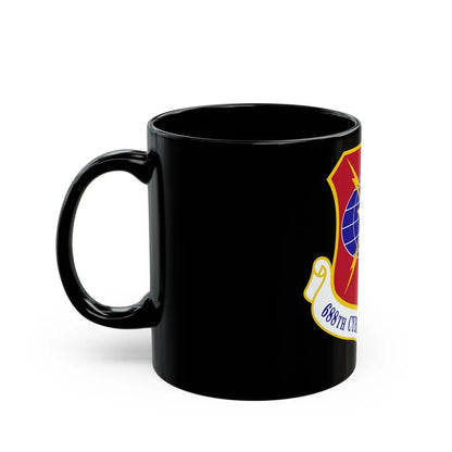 688 Cyberspace Wing ACC (U.S. Air Force) Black Coffee Mug-Go Mug Yourself