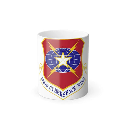 688 Cyberspace Wing ACC (U.S. Air Force) Color Changing Coffee Mug-11oz-Go Mug Yourself