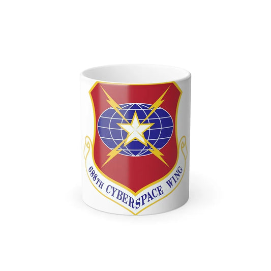 688 Cyberspace Wing ACC (U.S. Air Force) Color Changing Coffee Mug-11oz-Go Mug Yourself
