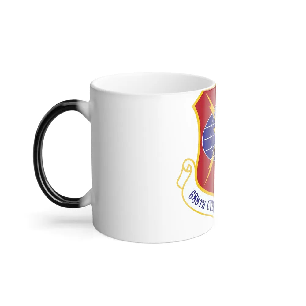 688 Cyberspace Wing ACC (U.S. Air Force) Color Changing Coffee Mug-Go Mug Yourself