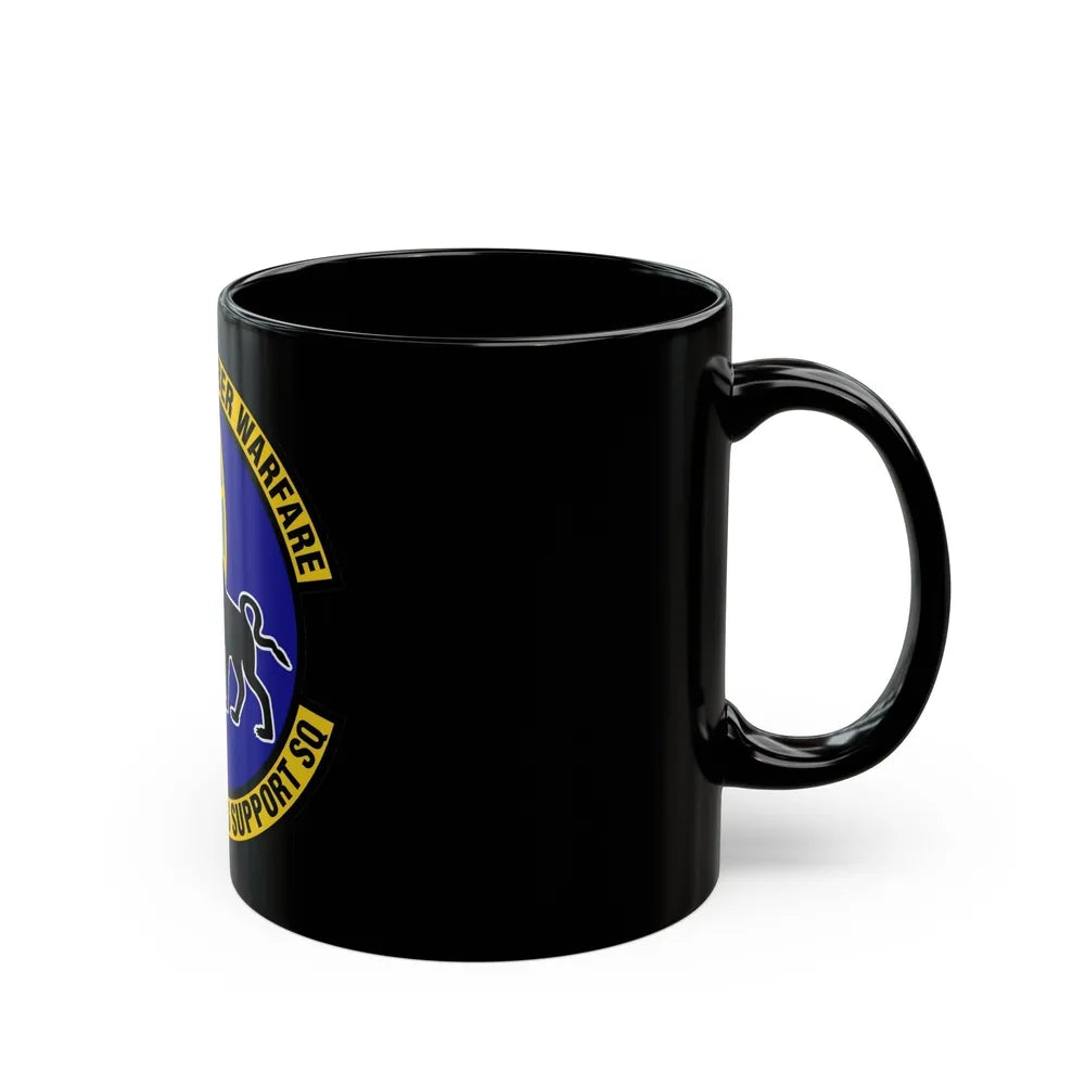 688 Operations Support Squadron ACC (U.S. Air Force) Black Coffee Mug-Go Mug Yourself