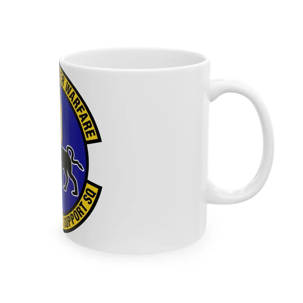 688 Operations Support Squadron ACC (U.S. Air Force) White Coffee Mug-Go Mug Yourself