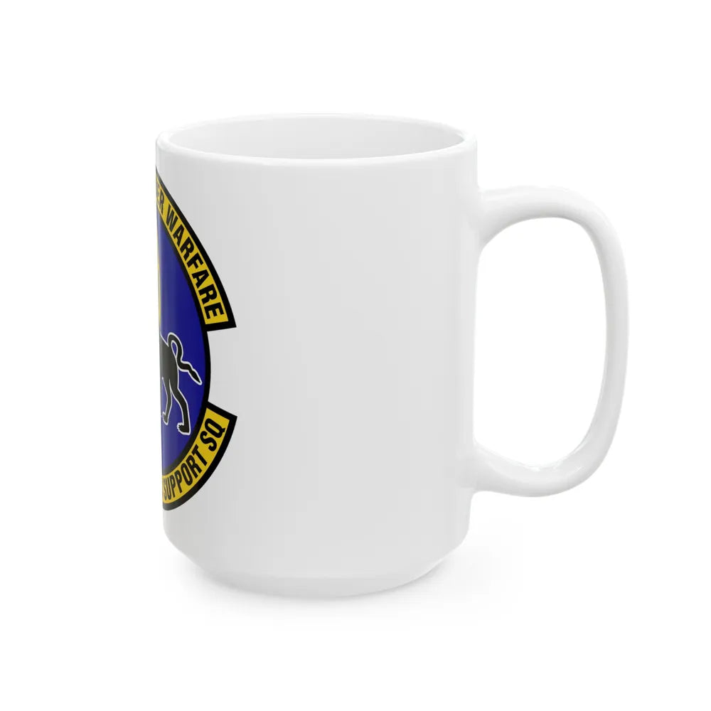 688 Operations Support Squadron ACC (U.S. Air Force) White Coffee Mug-Go Mug Yourself