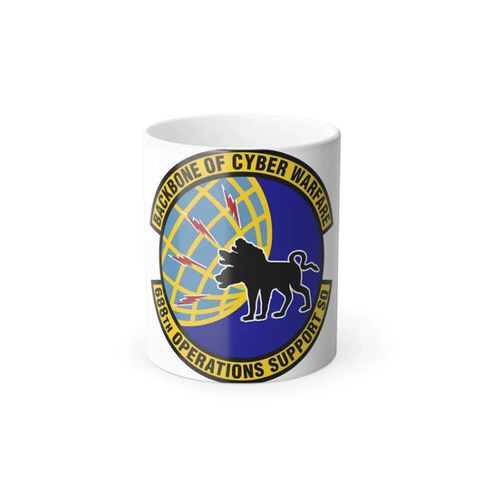 688 Operations Support Squadron ACC (U.S. Air Force) Color Changing Coffee Mug 11oz - Go Mug Yourself