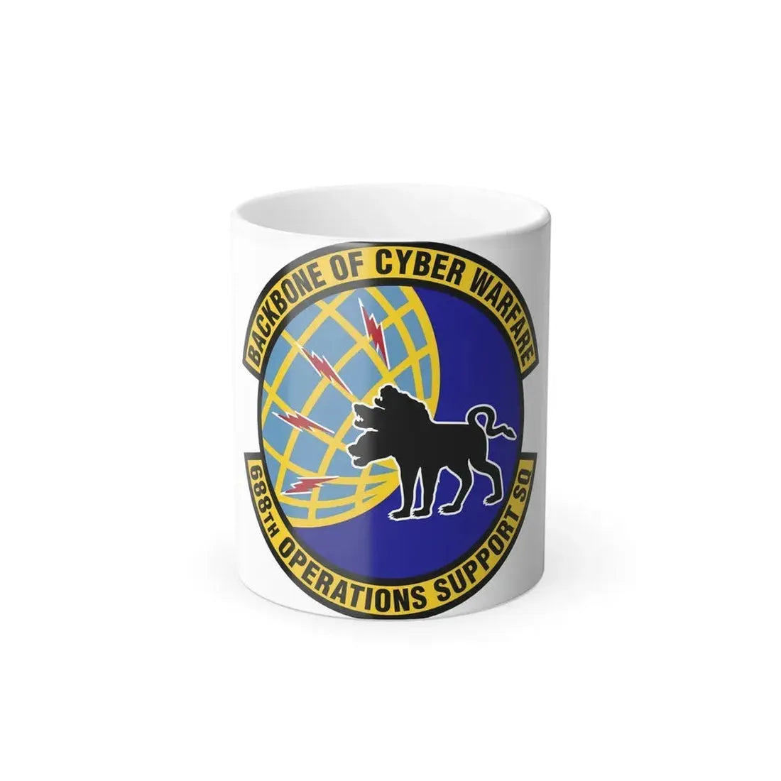 688 Operations Support Squadron ACC (U.S. Air Force) Color Changing Coffee Mug 11oz - Go Mug Yourself