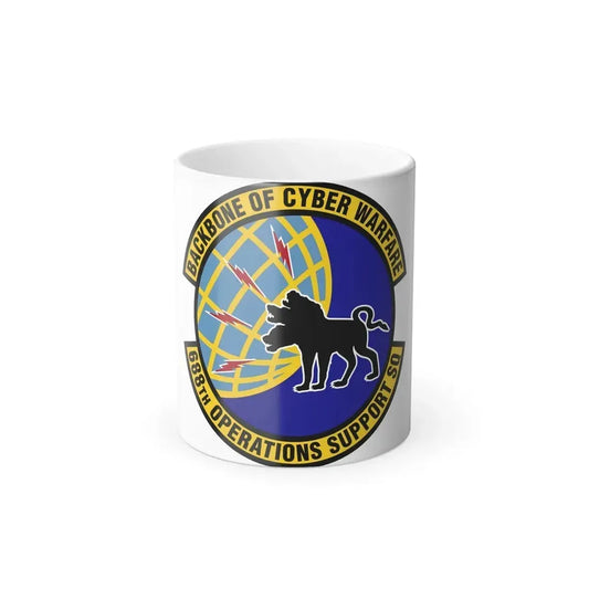 688 Operations Support Squadron ACC (U.S. Air Force) Color Changing Coffee Mug 11oz - Go Mug Yourself
