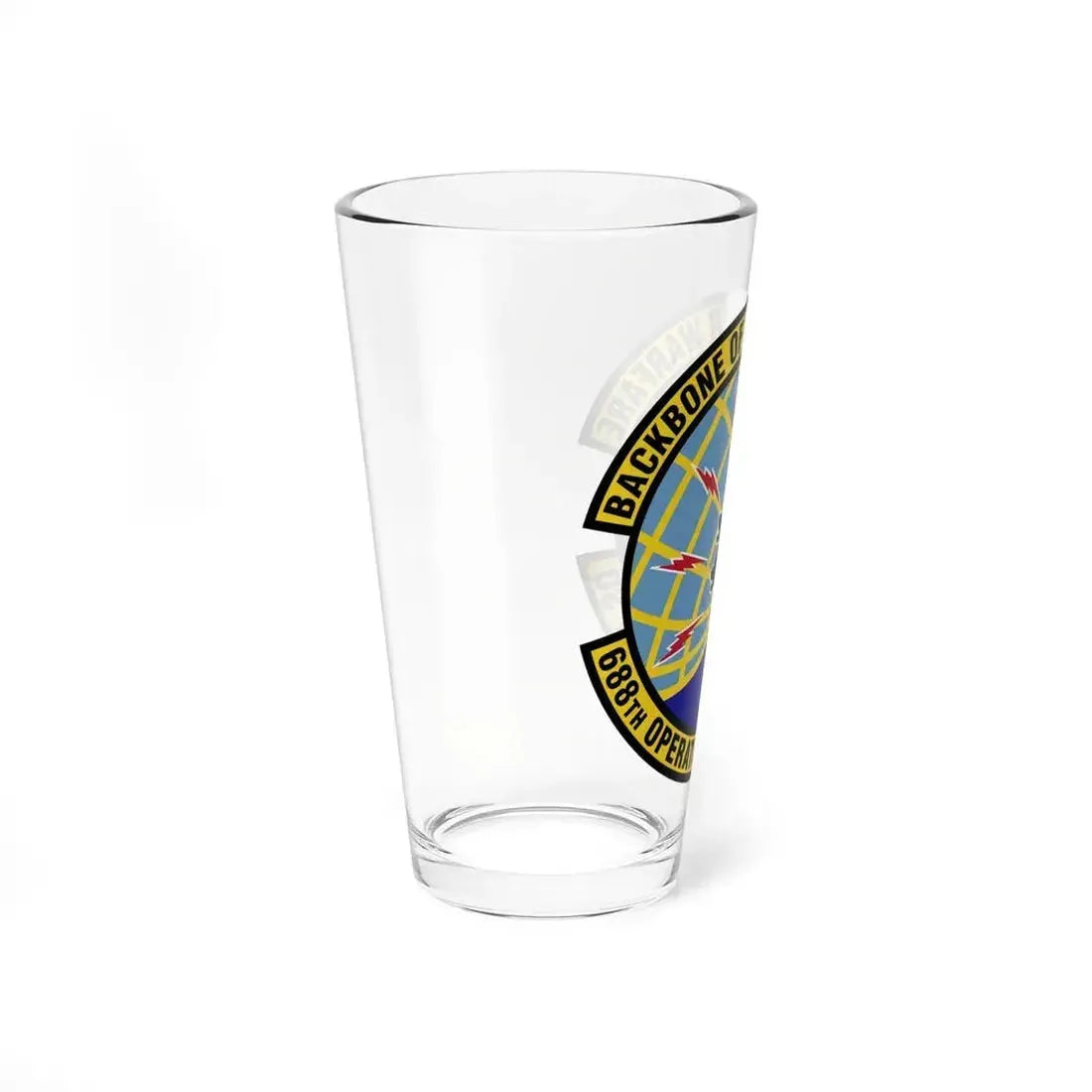 688 Operations Support Squadron ACC (U.S. Air Force) Pint Glass 16oz - Go Mug Yourself