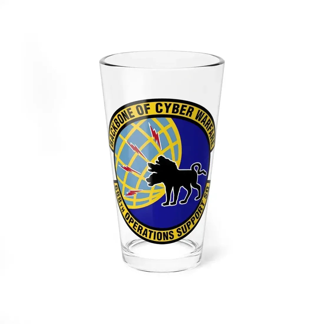 688 Operations Support Squadron ACC (U.S. Air Force) Pint Glass 16oz - Go Mug Yourself