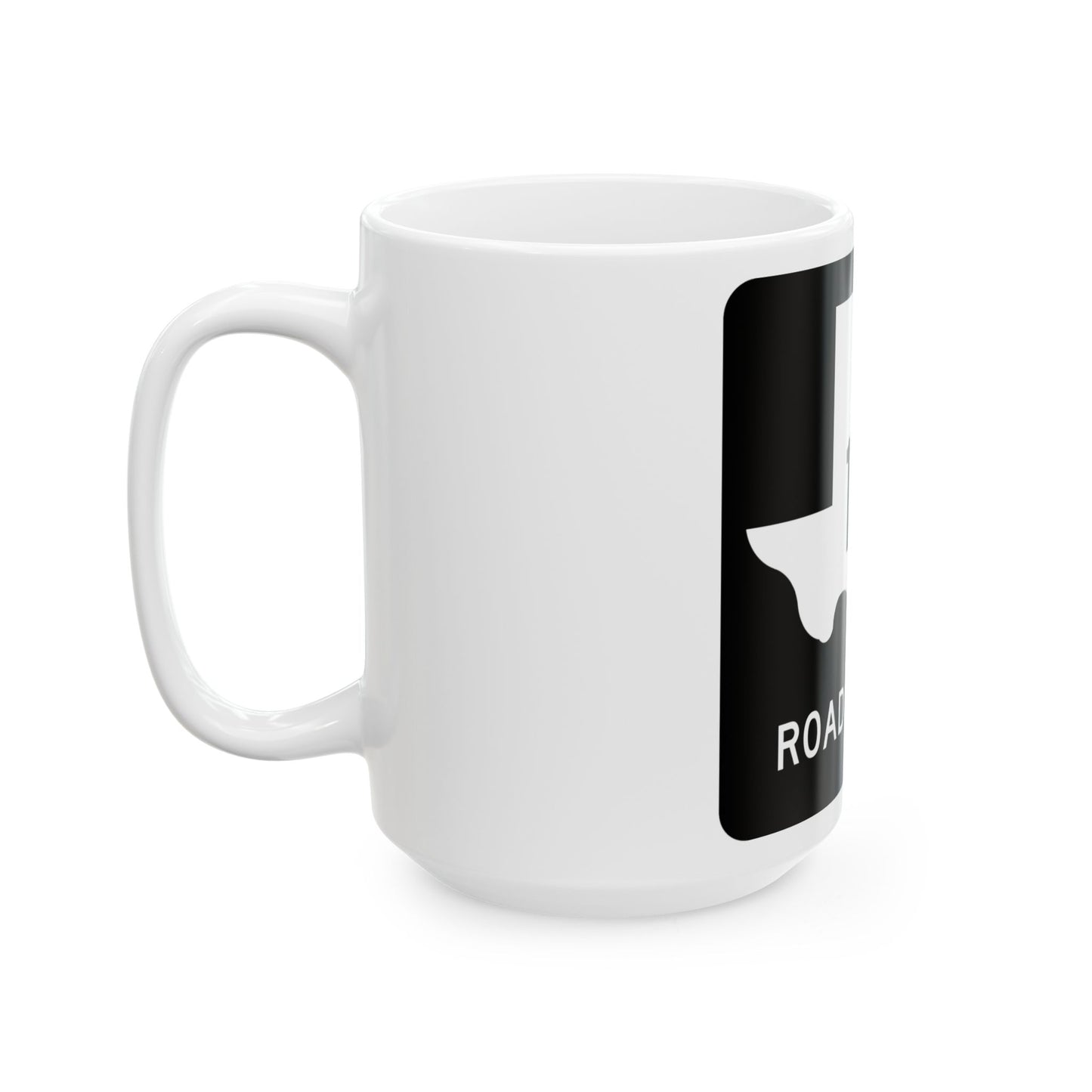 Texas FM 194 (Texas) (Road Sign) White Coffee Mug-Go Mug Yourself