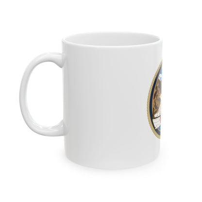 USCGC Liberty Boat (U.S. Coast Guard) White Coffee Mug