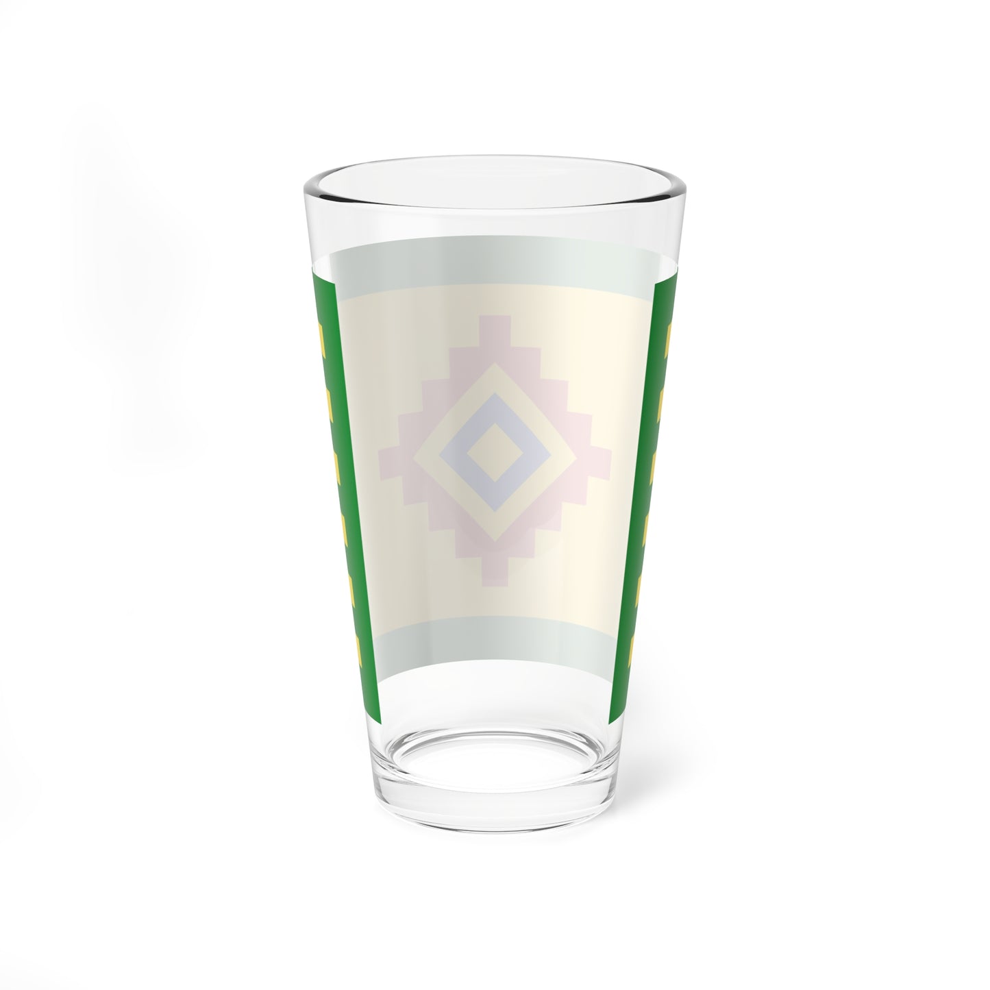 Flag of Obukhovo Moscow oblast (Russia) Pint Glass 16oz