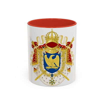Imperial Coat of Arms of France (1804-1815) - Accent Coffee Mug