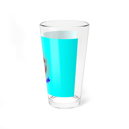 Flag of the Libyan Air Force (Libya) Pint Glass 16oz