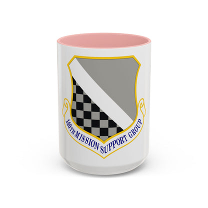 140th Mission Support Group (U.S. Air Force) Accent Coffee Mug