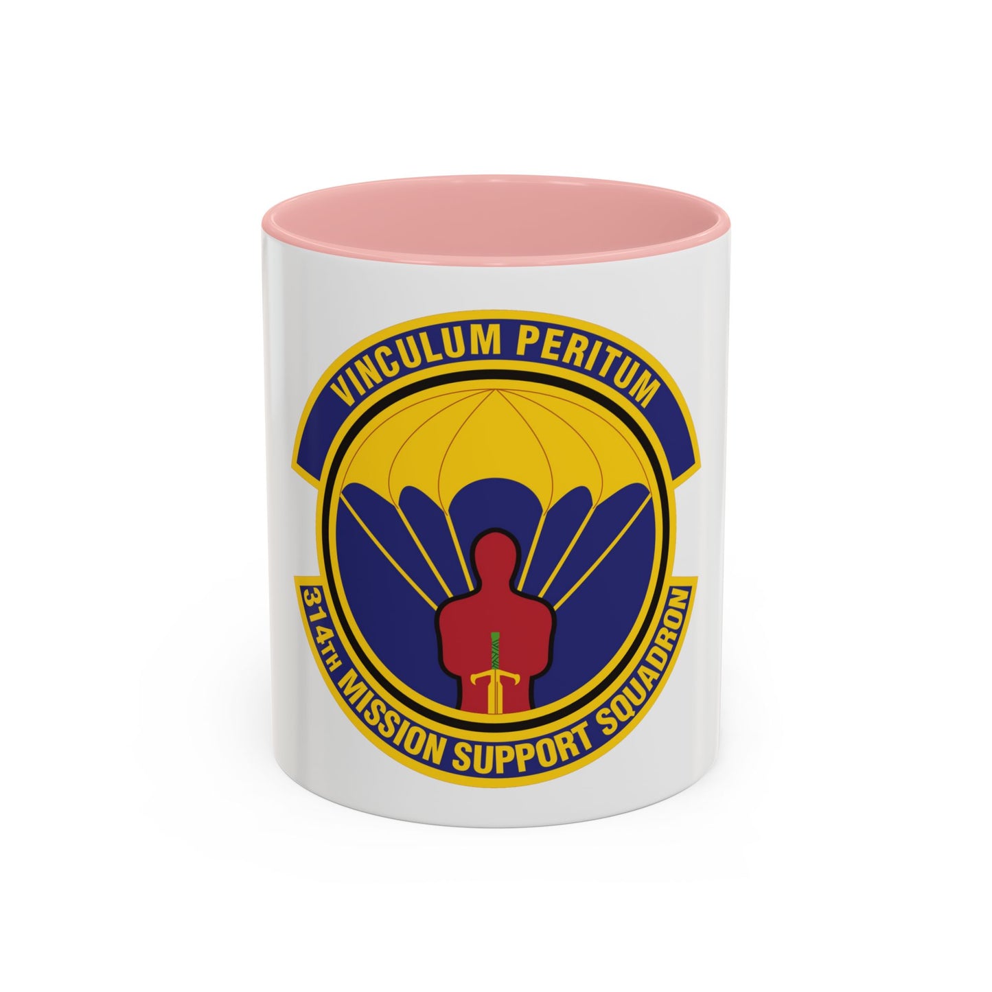 314th Mission Support Squadron (U.S. Air Force) Accent Coffee Mug