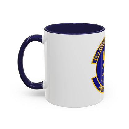 35th Aerospace Medicine Squadron (U.S. Air Force) Accent Coffee Mug