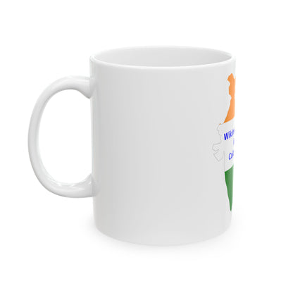 Wikimedians in Calcutta (India) White Coffee Mug