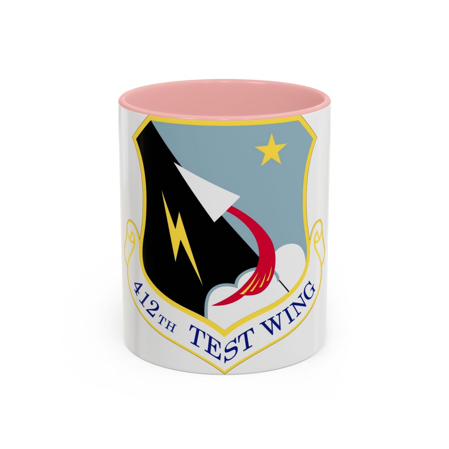 412th Test Wing (U.S. Air Force) Accent Coffee Mug