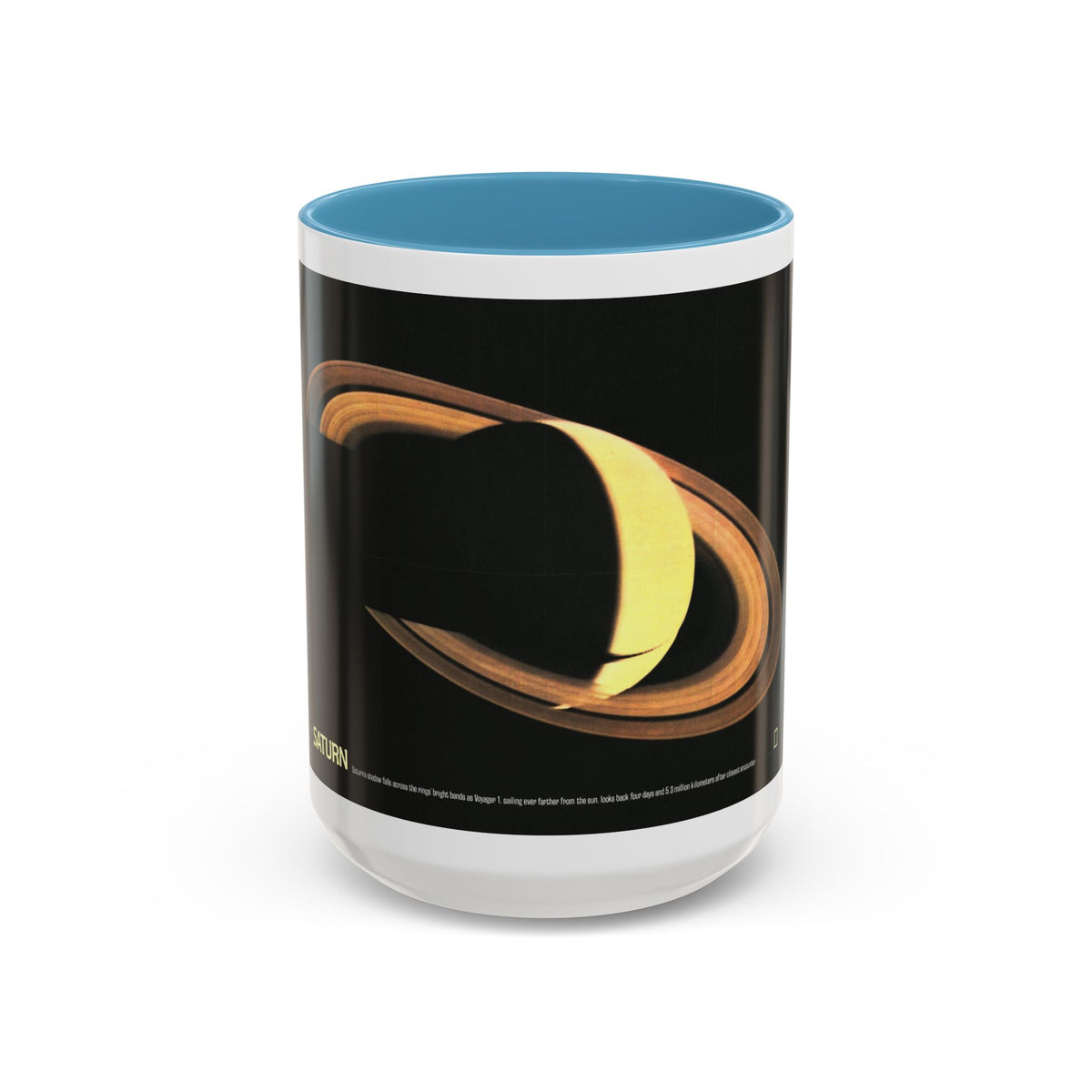 Space - Saturn (1981) (Map) Accent Coffee Mug