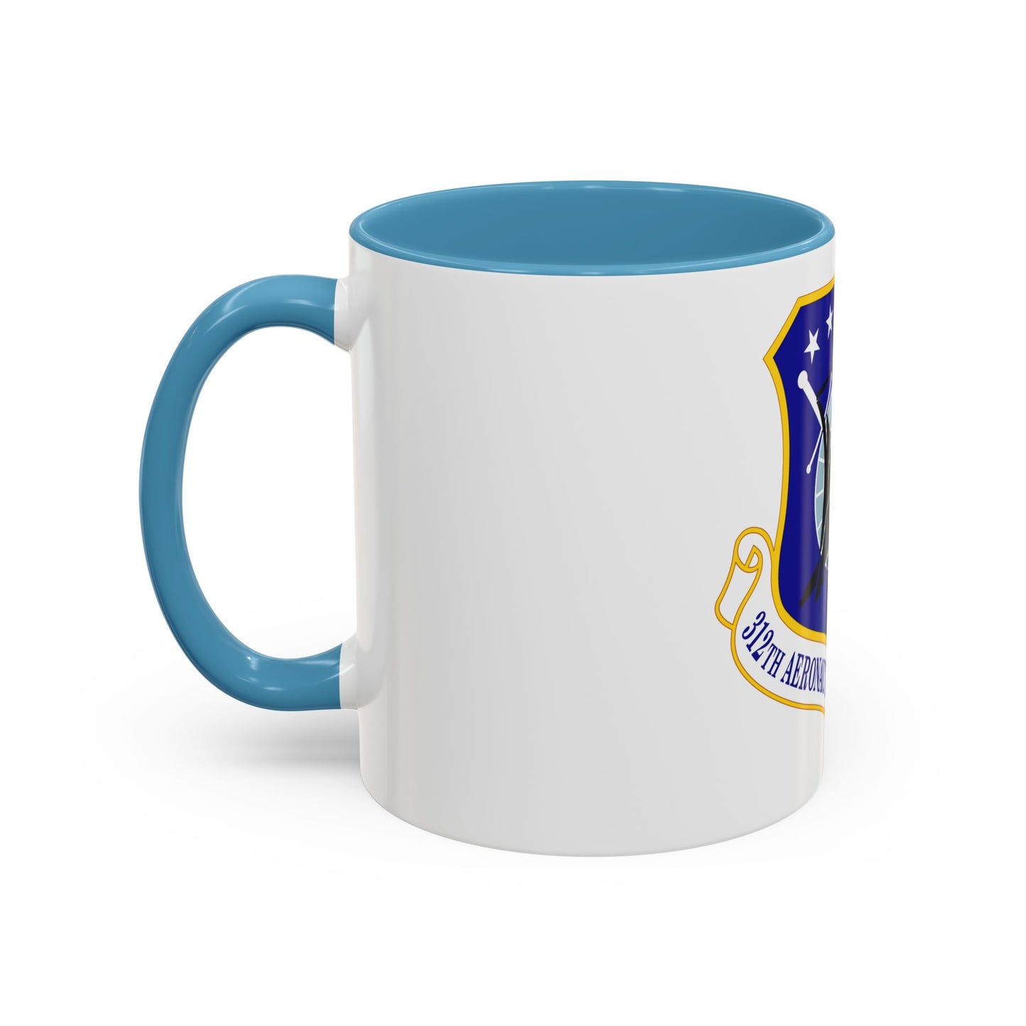 312th Aeronautical Systems Wing (U.S. Air Force) Accent Coffee Mug
