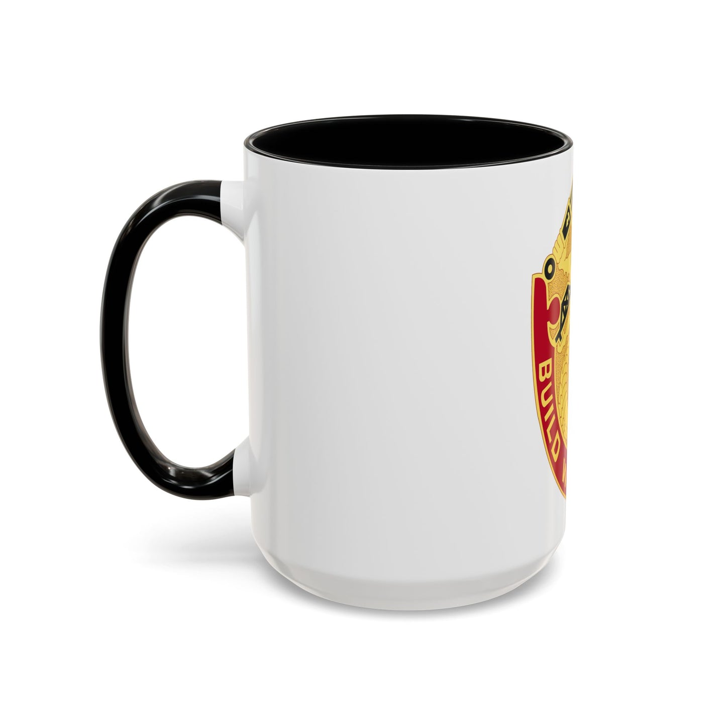 93 Engineer Battalion (U.S. Army) Accent Coffee Mug