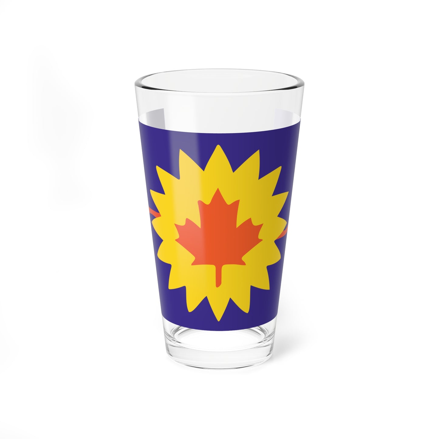 Flag of Baldwin City Kansas (United States) Pint Glass 16oz