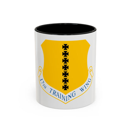 17th Training Wing (U.S. Air Force) Accent Coffee Mug