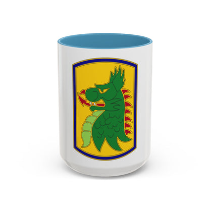 455 Chemical Brigade (U.S. Army) Accent Coffee Mug