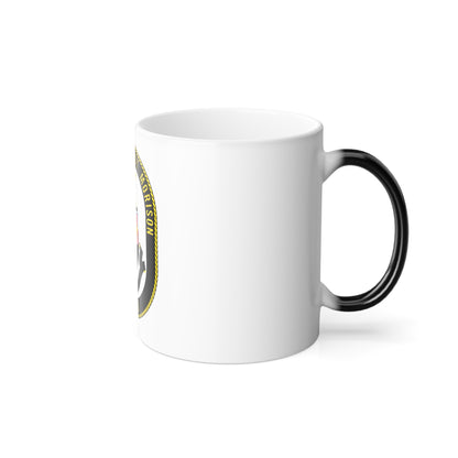 USS Samuel Elliot Morison FFG 13 (U.S. Navy) Color Changing Mug 11oz
