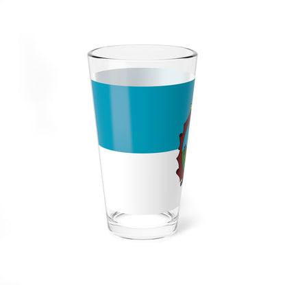Flag of Kosd (Hungary) Pint Glass 16oz