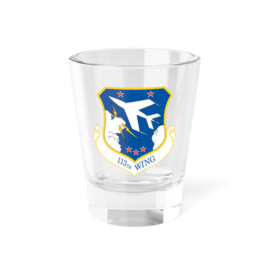 113th Wing (U.S. Air Force) Shot Glass 1.5oz